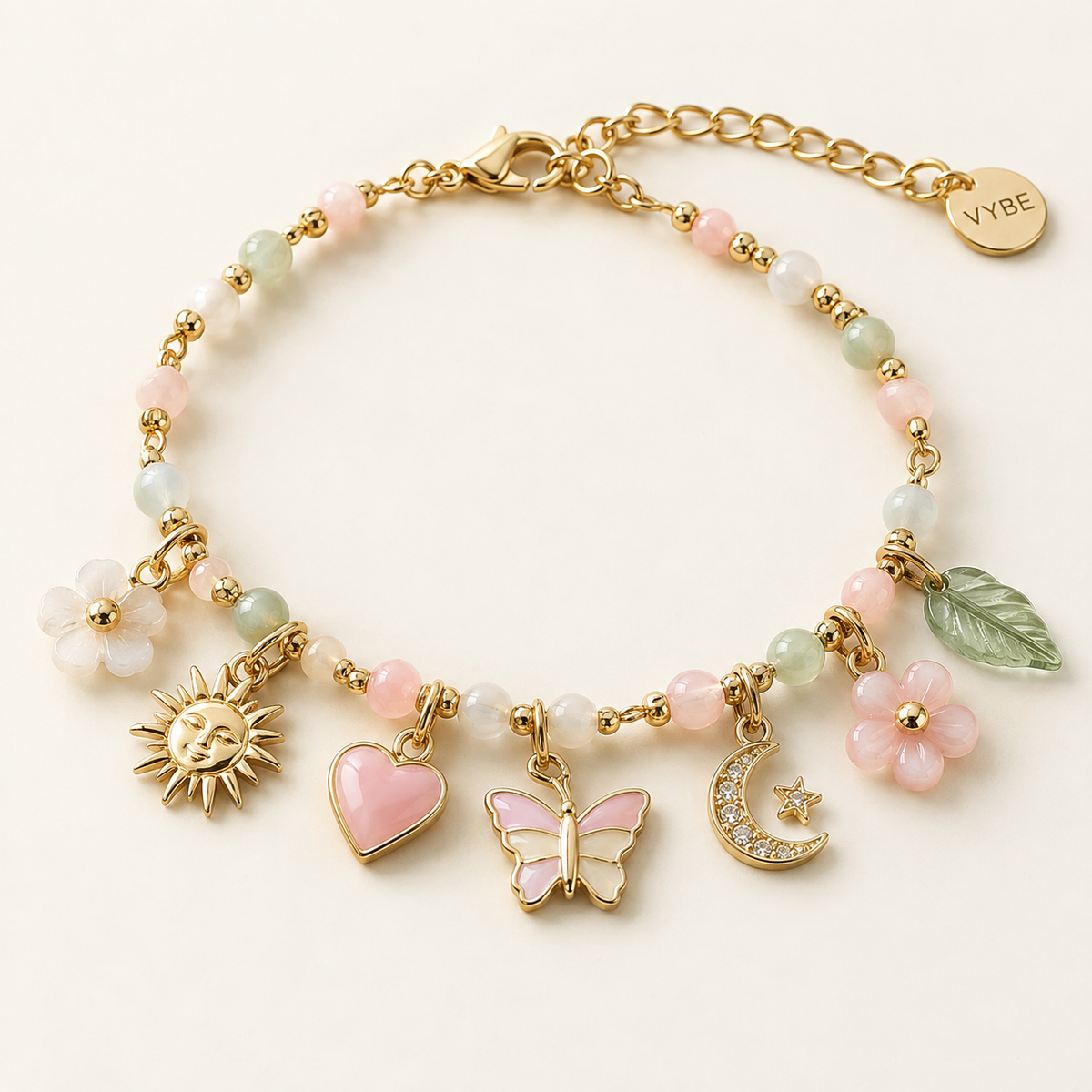 Pastel VYBE charm bracelet concept